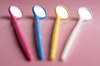 Round Eyelash Inspection Mirror