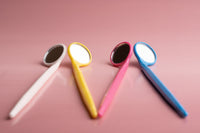Round Eyelash Inspection Mirror