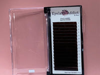 Brown Flat Mixed Lashes