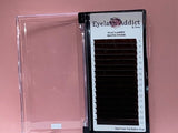 Brown Flat Mixed Lashes